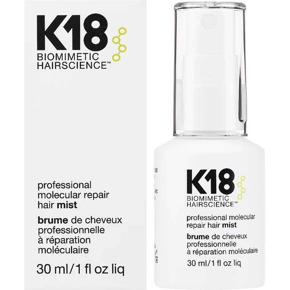 NEW K18 Biomimetic Hairscience Professional Molecular Repair Hair Mist 30ml 1oz